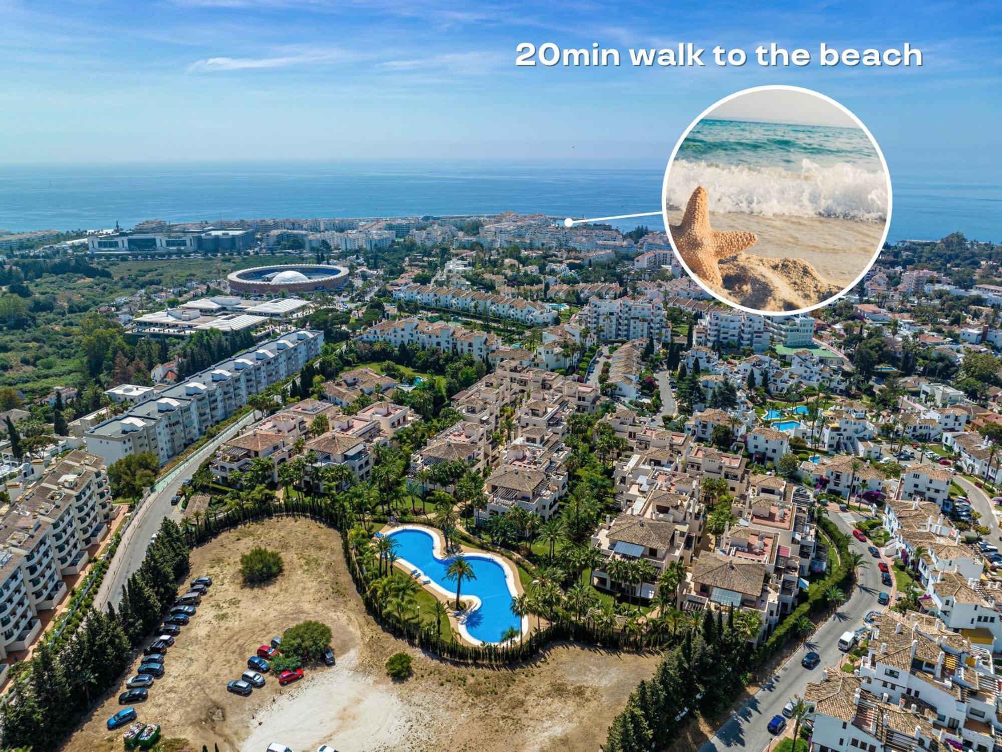 Vacation Marbella I Private Heated Swimming Pool, Walking Distance To Puerto Banus, Security 24-7, Bbq, Wifi Leilighet Eksteriør bilde